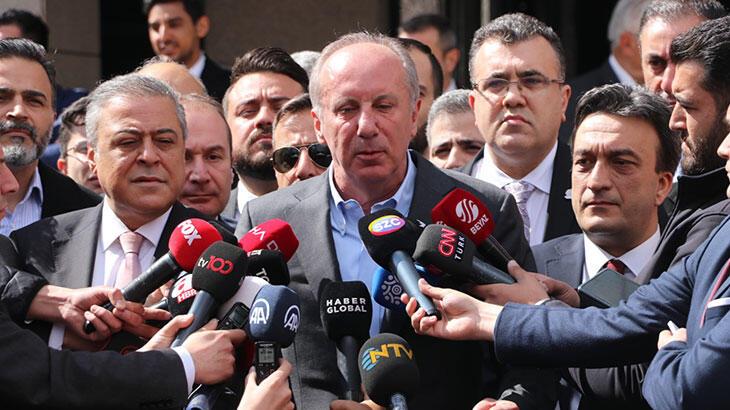 Muharrem İnce resmen cumhurbaşkanı adayı