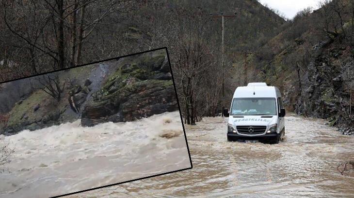 Munzur Çayı taştı, Tunceli- Ovacık karayolu kapatıldı