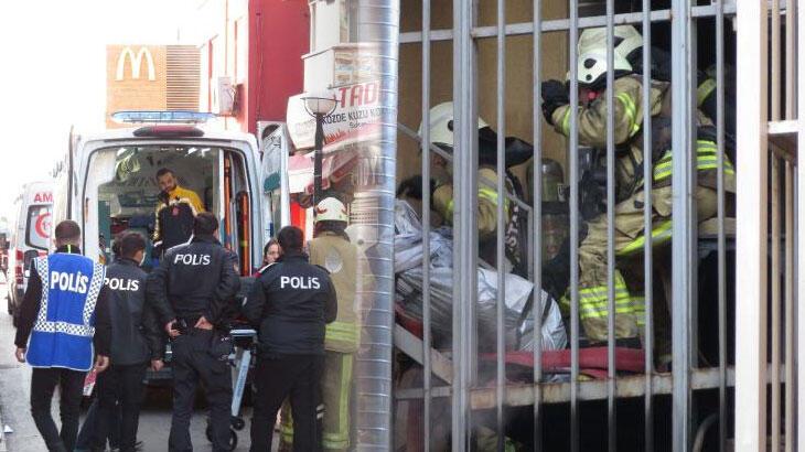 Pendik’te 7 katlı otelde yangın faciası; 2 ölü