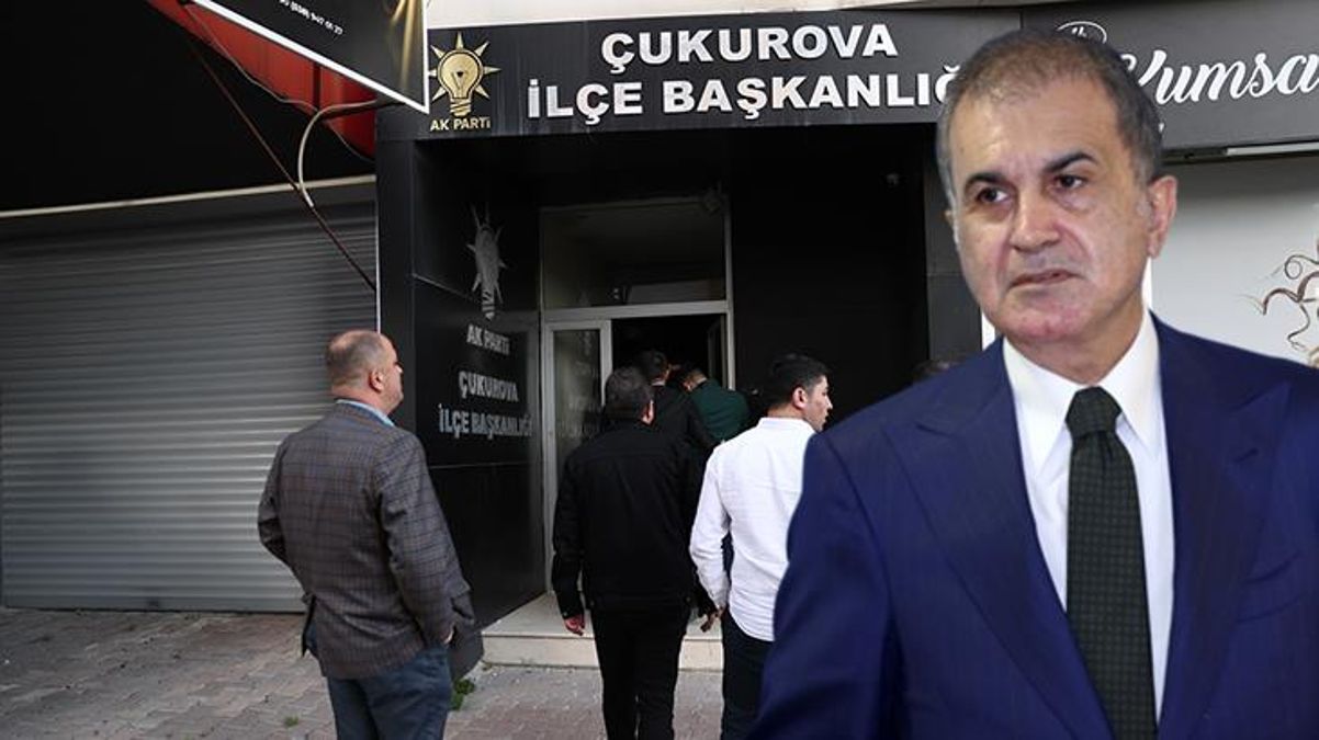 AK Parti Çukurova ilçe binasına silahlı saldırı