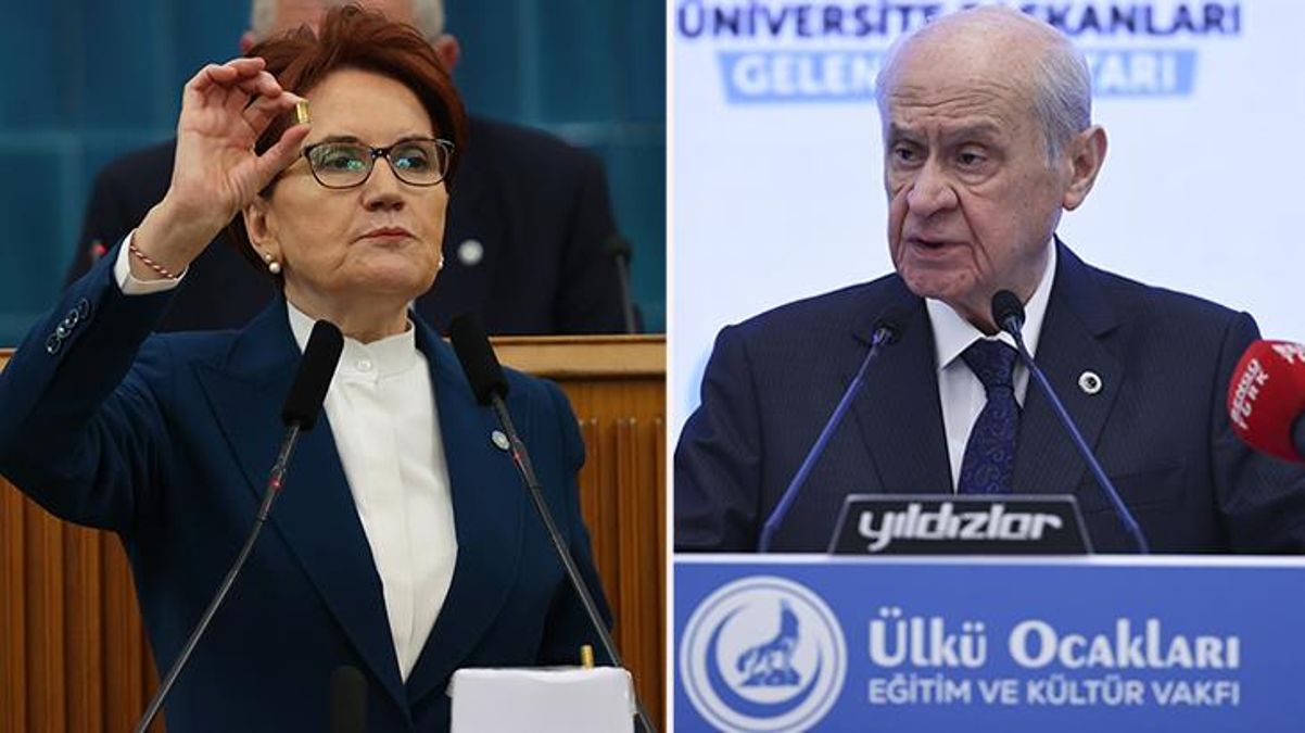 Bahçeli’den Akşener’e çok sert tepki