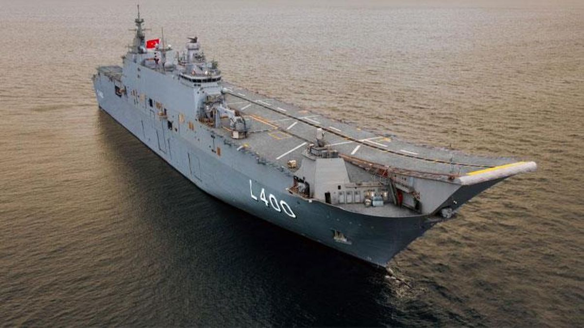 TCG Anadolu halkın ziyaretine açılıyor