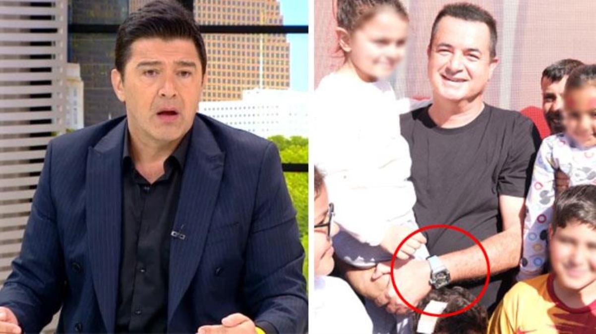 Hakan Ural Acun Ilıcalı’nın saatine taktı