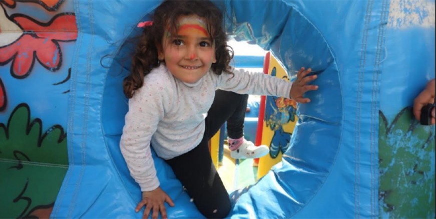 Hataylı depremzede minikler ‘Çocuk Şenliği’ni çok sevdi