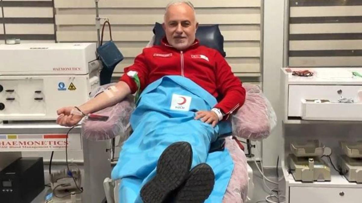 Kerem Kınık kan verirken video paylaştı