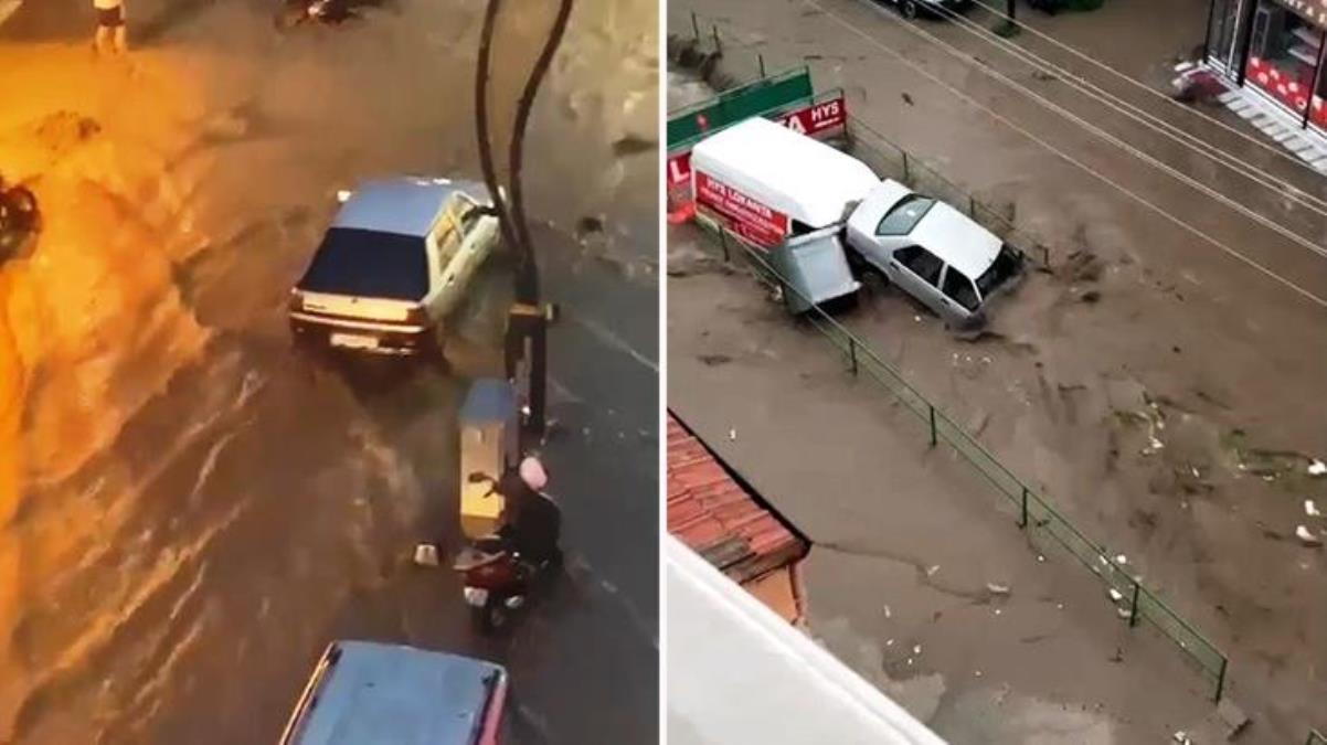 Sağanak yağış İzmir ve Balıkesir’de hayatı felç etti