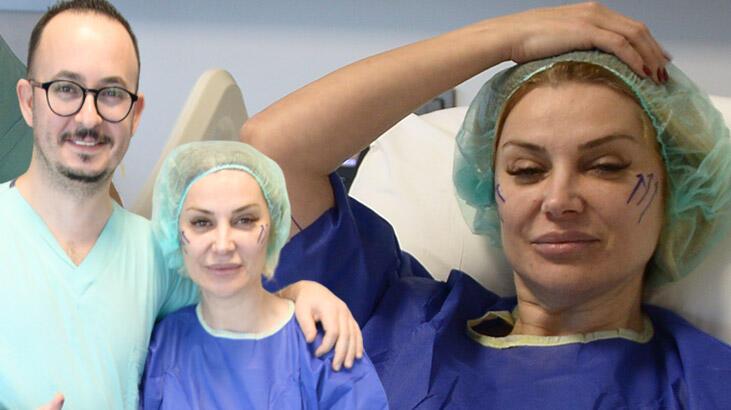 Songül Karlı bıçak altına yattı!