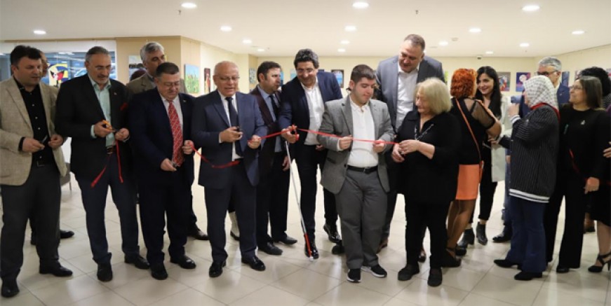 Süleyman Tuna Taşkın’ın eserleri görücüye çıktı