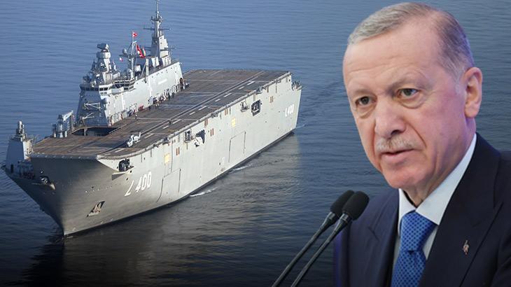 TCG Anadolu için tarihi gün! Cumhurbaşkanı Erdoğan’dan önemli açıklamalar