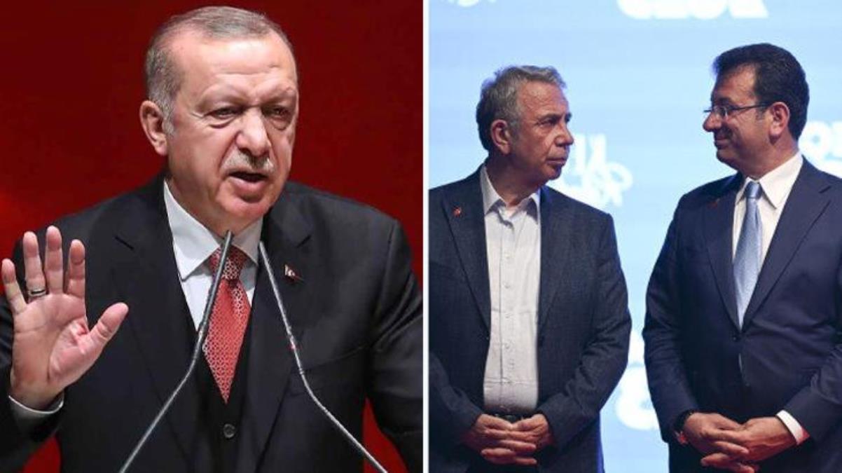 Cumhurbaşkanı Erdoğan’dan İmamoğlu ve Yavaş’a tepki