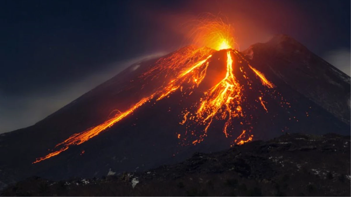 Meteorolojiden Etna Yanardağ açıklaması!