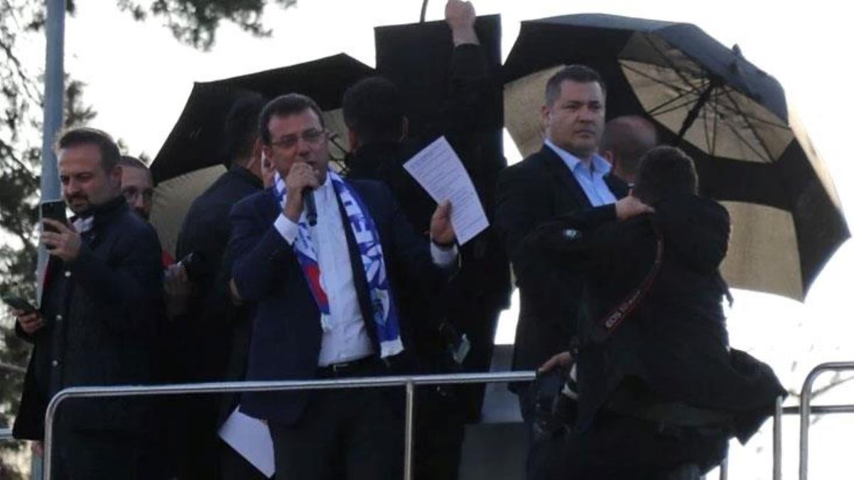 AK Parti’den İmamoğlu’na taşlı saldırıyla ilgili ilk açıklama