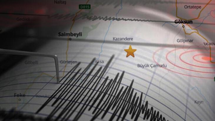 Kahramanmaraş’ta 4.7 büyüklüğünde deprem