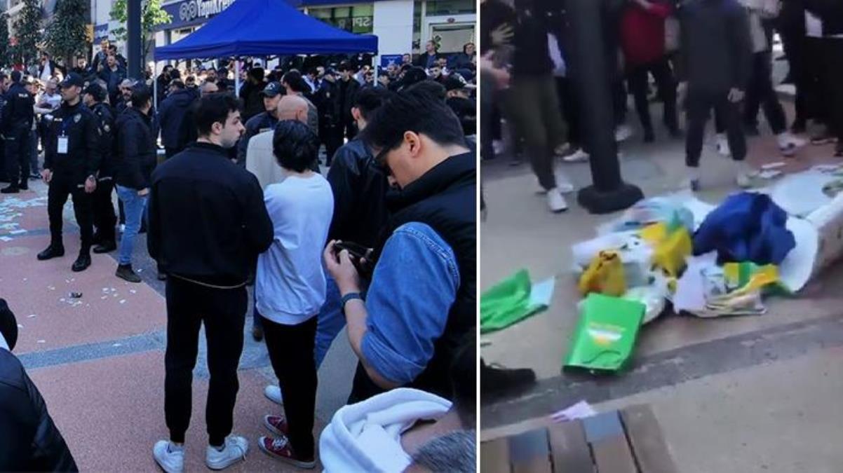 Trabzon’da HÜDA PAR standına saldırı!