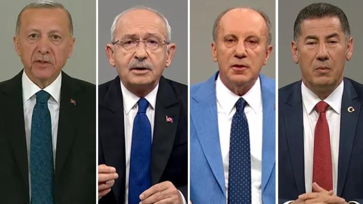 İşte cumhurbaşkanı adaylarının TRT’deki ilk mesajları