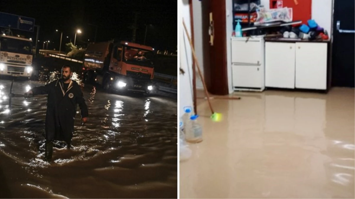 Türkiye’den sel manzaraları! Yollar göle döndü