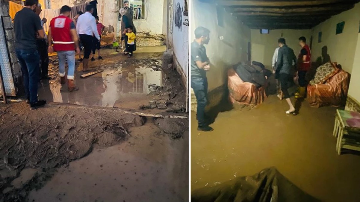 Ağrı Doğubayazıt’ta el felaketi: 6 evi su bastı