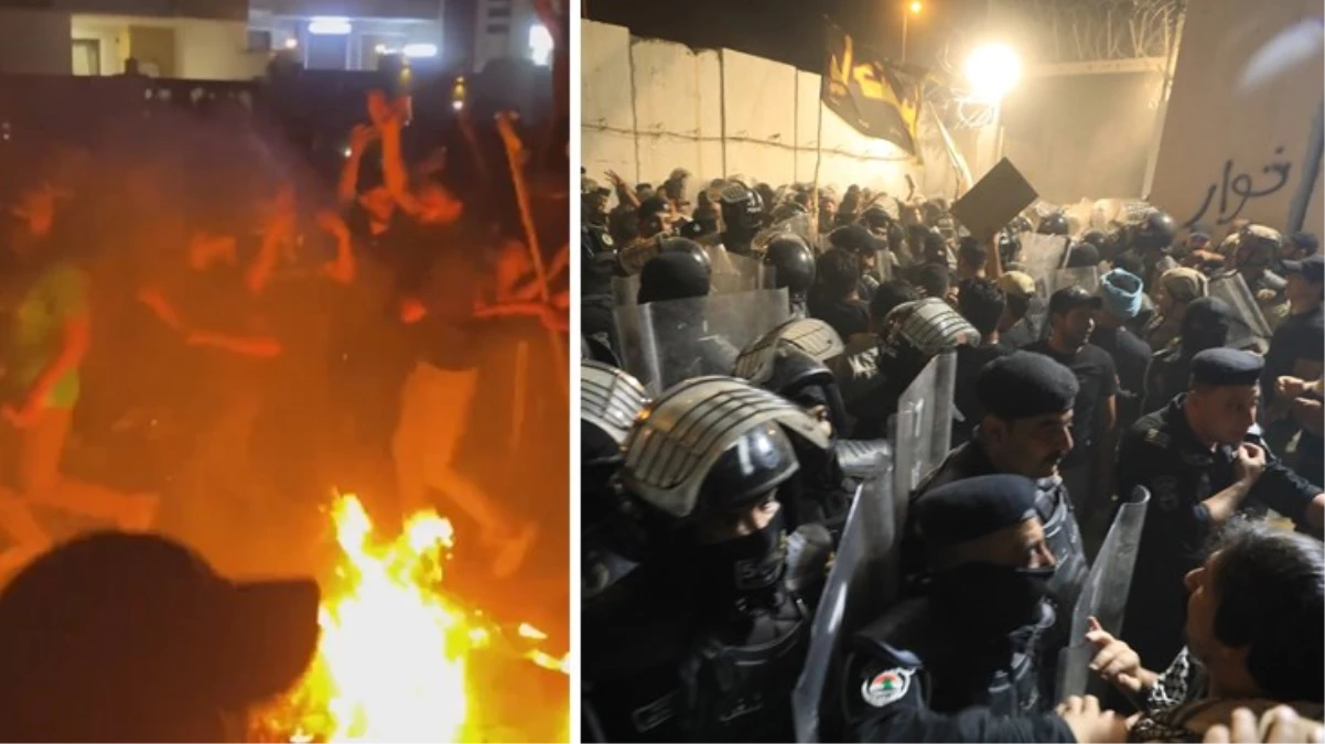 Bağdat’ta İsveç Büyükelçiliği’ne saldırı!