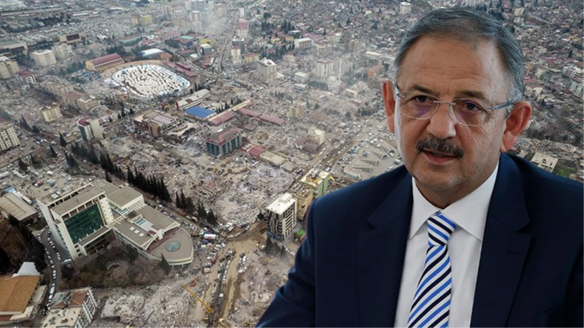 Bakan Özhaseki: Fay hatları üzerinde yapılaşma olmayacak