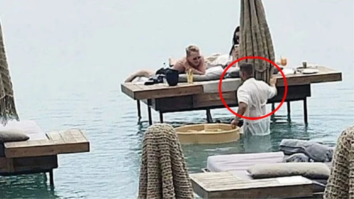 Tatil beldesinde tepki çeken görüntü!