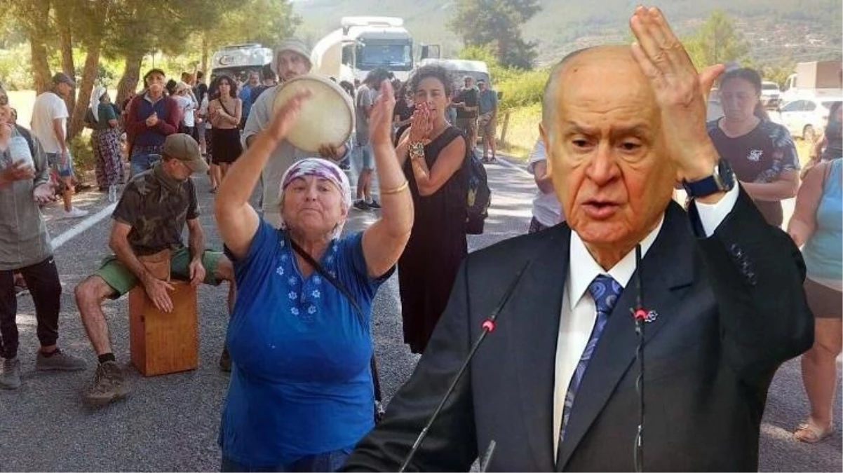 Bahçeli, Akbelen’deki eylemcilere verdi veriştirdi