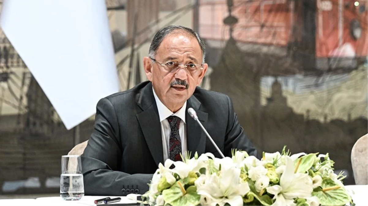 Bakan Mehmet Özhaseki’den deprem sitemi!