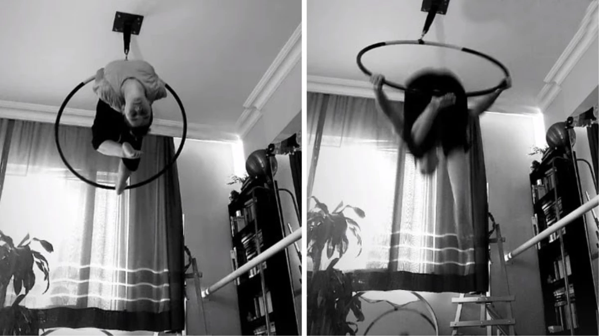 Ece Yaşar dans ederken yere çakıldı