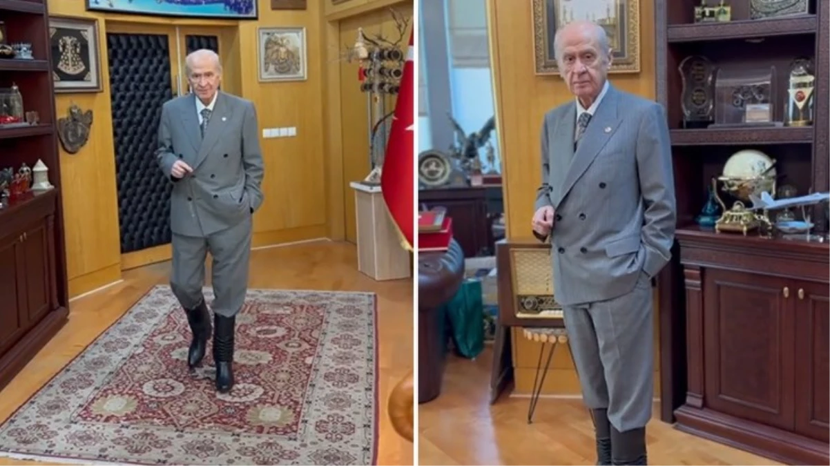 Devlet Bahçeli çizmelerini giydi! Kıbrıs Türk’tür…
