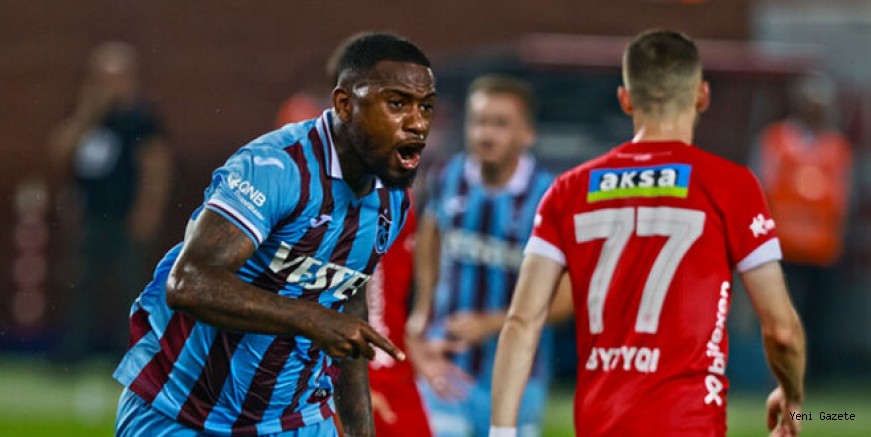 Trabzonspor Antalyaspor’u tek golle geçti