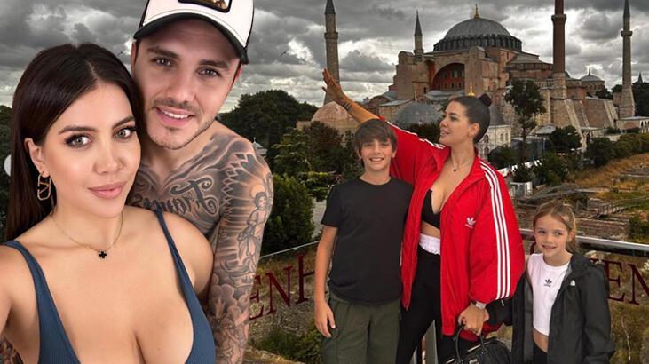 Wanda Nara’dan İstanbul paylaşımı!