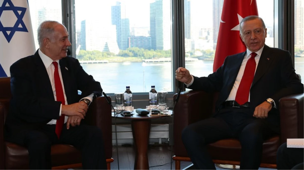 Cumhurbaşkanı Erdoğan, İsrail Başbakanı Netanyahu’yu kabul etti