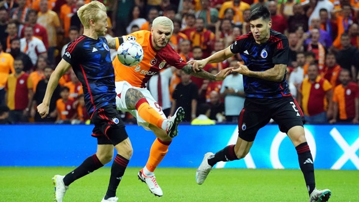 Galatasaray Şampiyonlar Ligi ilk maçında Kopenhag ile berabere kaldı