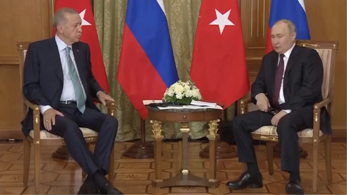 Son Dakika! Soçi’deki Erdoğan-Putin zirvesi başladı