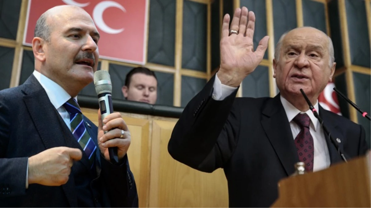 Süleyman Soylu kendisine sahip çıkan Bahçeli’yi yere göğe sığdıramadı