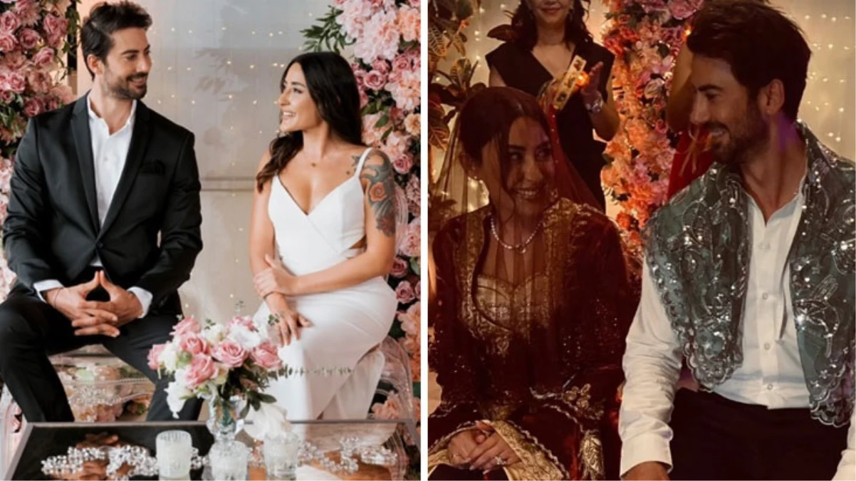 Melek Mosso aynı gün hem nişan hem kına yaptı