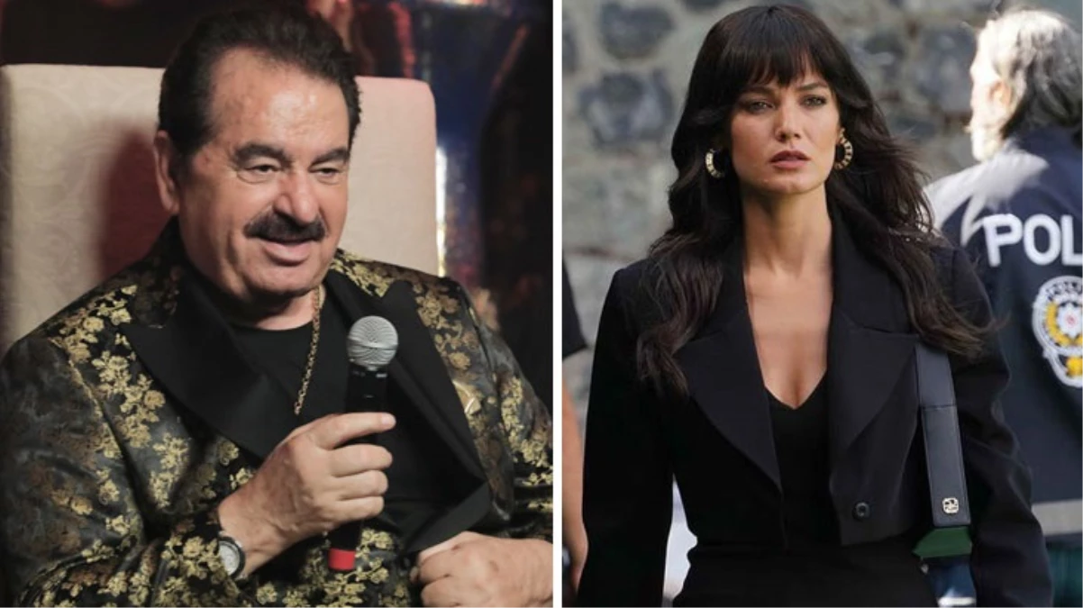 İbrahim Tatlıses Yargı dizisinin güzeline hayran kaldı