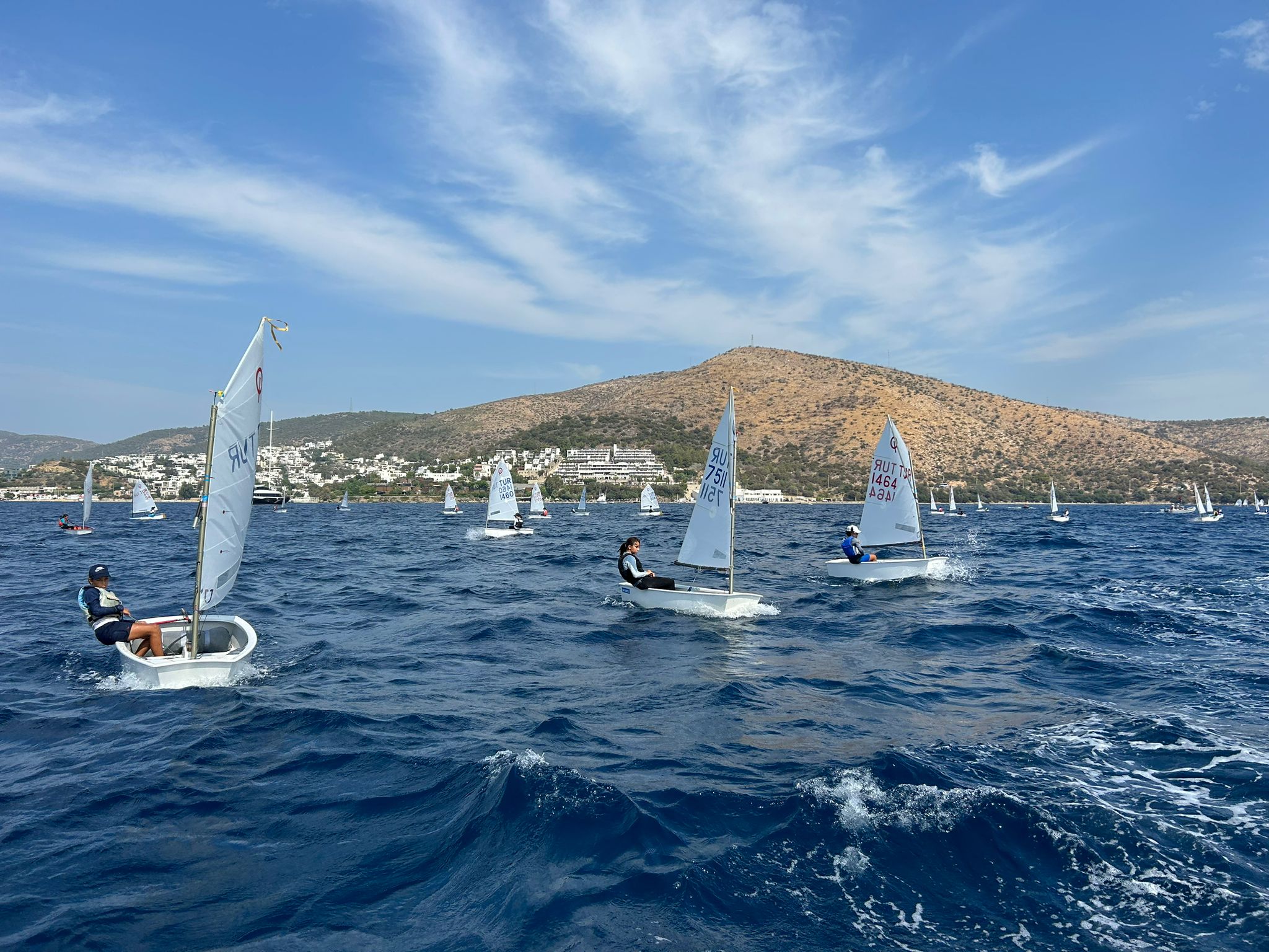 Bodrum’da Yelkenler Fora