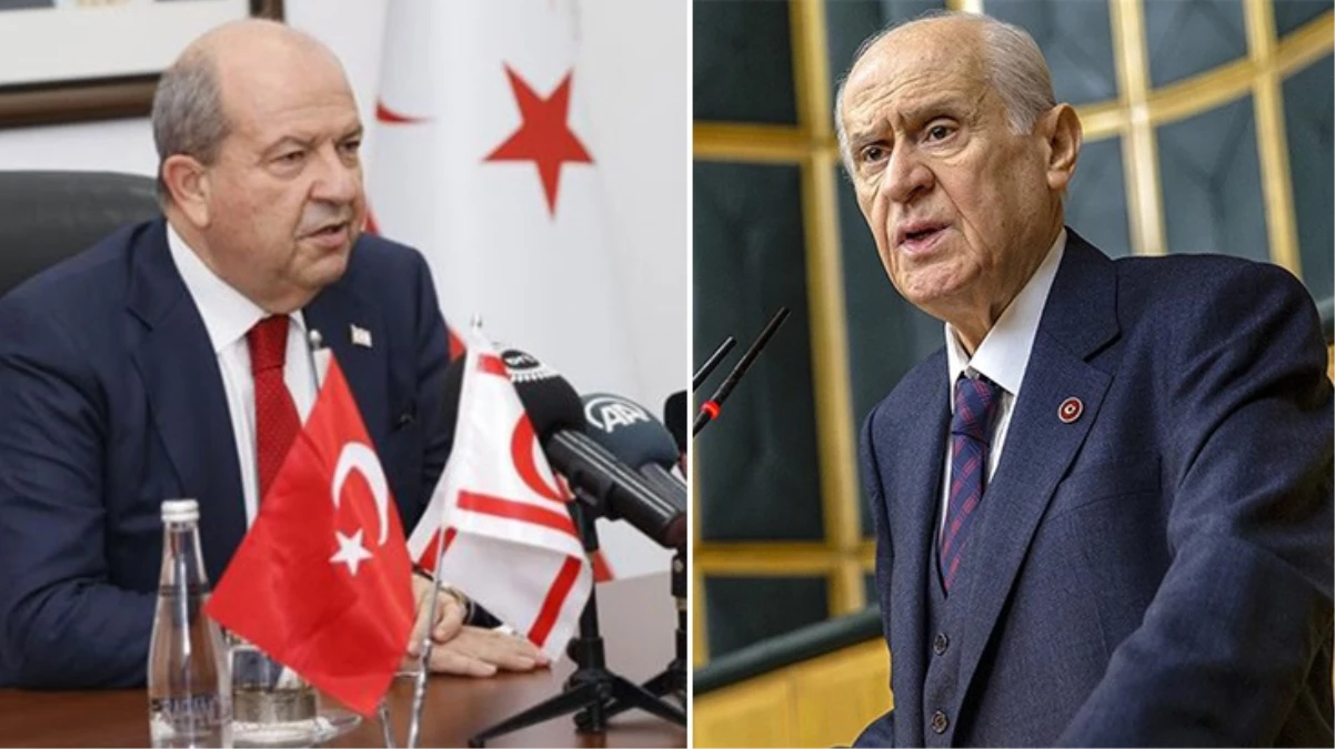 Bahçeli’nin Kıbrıs Devleti çıkışına Tatar’dan teşekkür