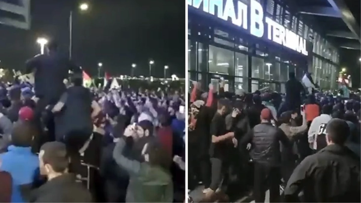 İsraillilerin ülkeye geldiğini duyan yüzlerce kişi havalimanına koştu!