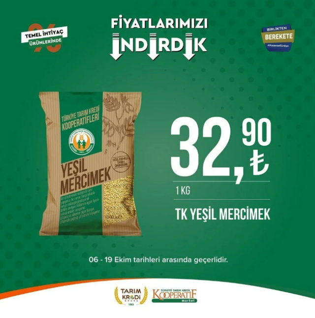 Cumhurbaşkanı Erdoğan'ın çağrısının ardından yüzde 50'ye varan indirim yaptılar! İşte Tarım Kredi marketlerinde fiyatı düşen ürünler