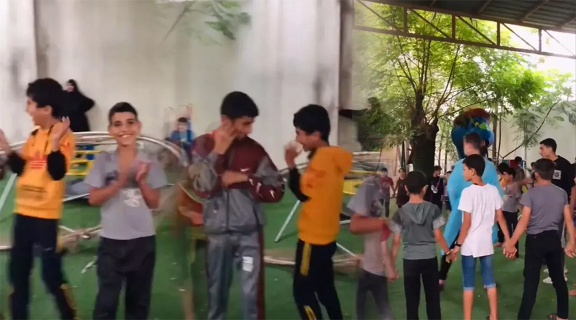 İşte Al-Ahli Hastanesi’nin bahçesindeki son görüntü