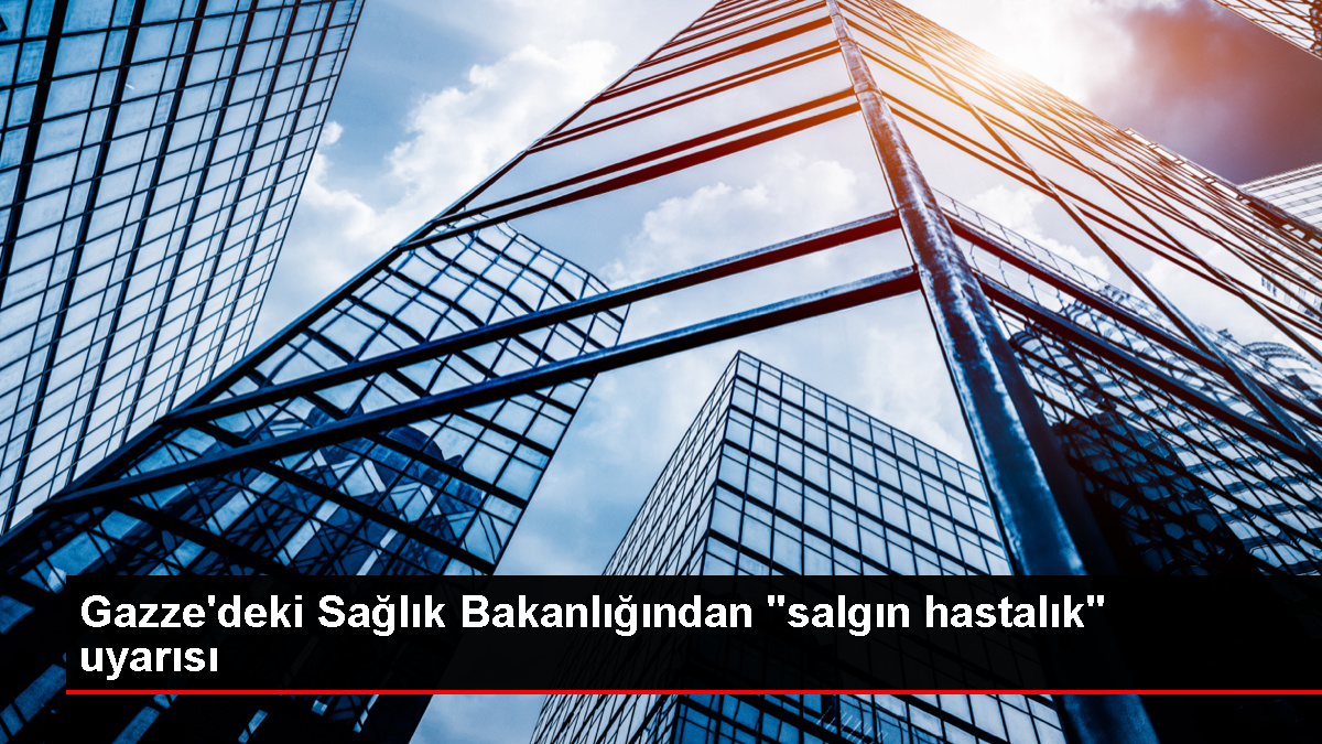 Gazze’de salgın hastalık endişesi