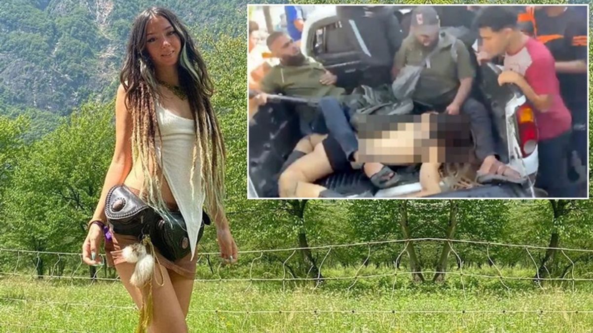 Hamas militanlarının yarı çıplak taşıdığı kadın ölmedi mi?