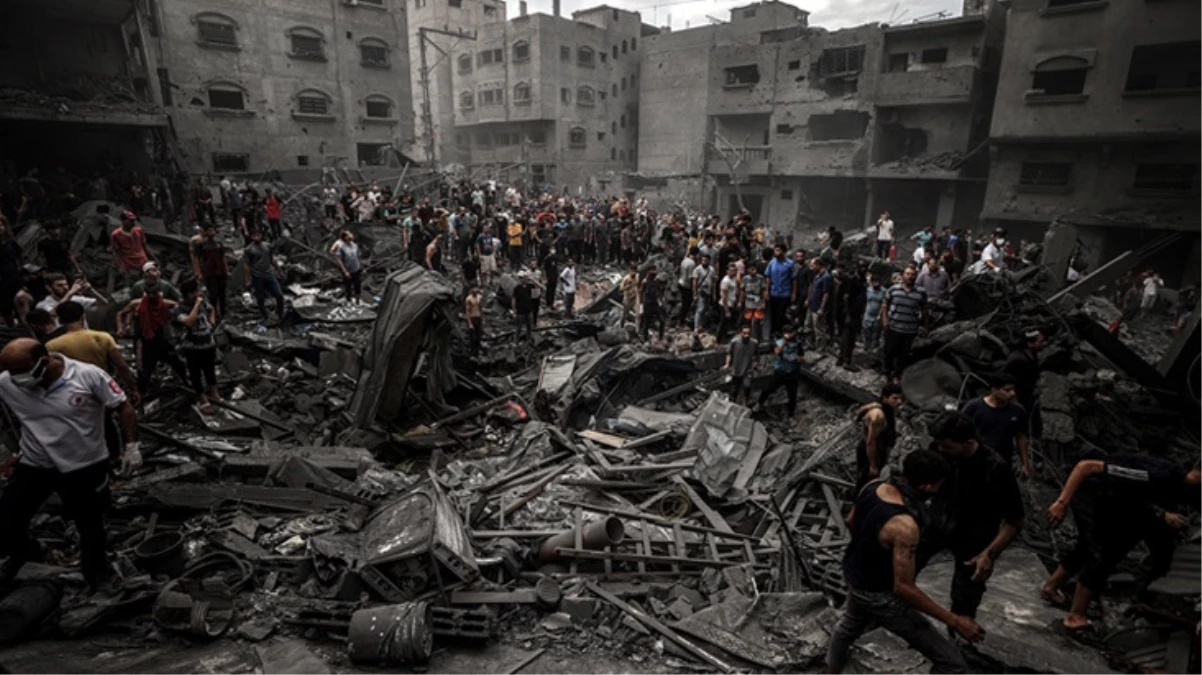 Bombaların yağdığı Gazze’den beklenen haber geldi