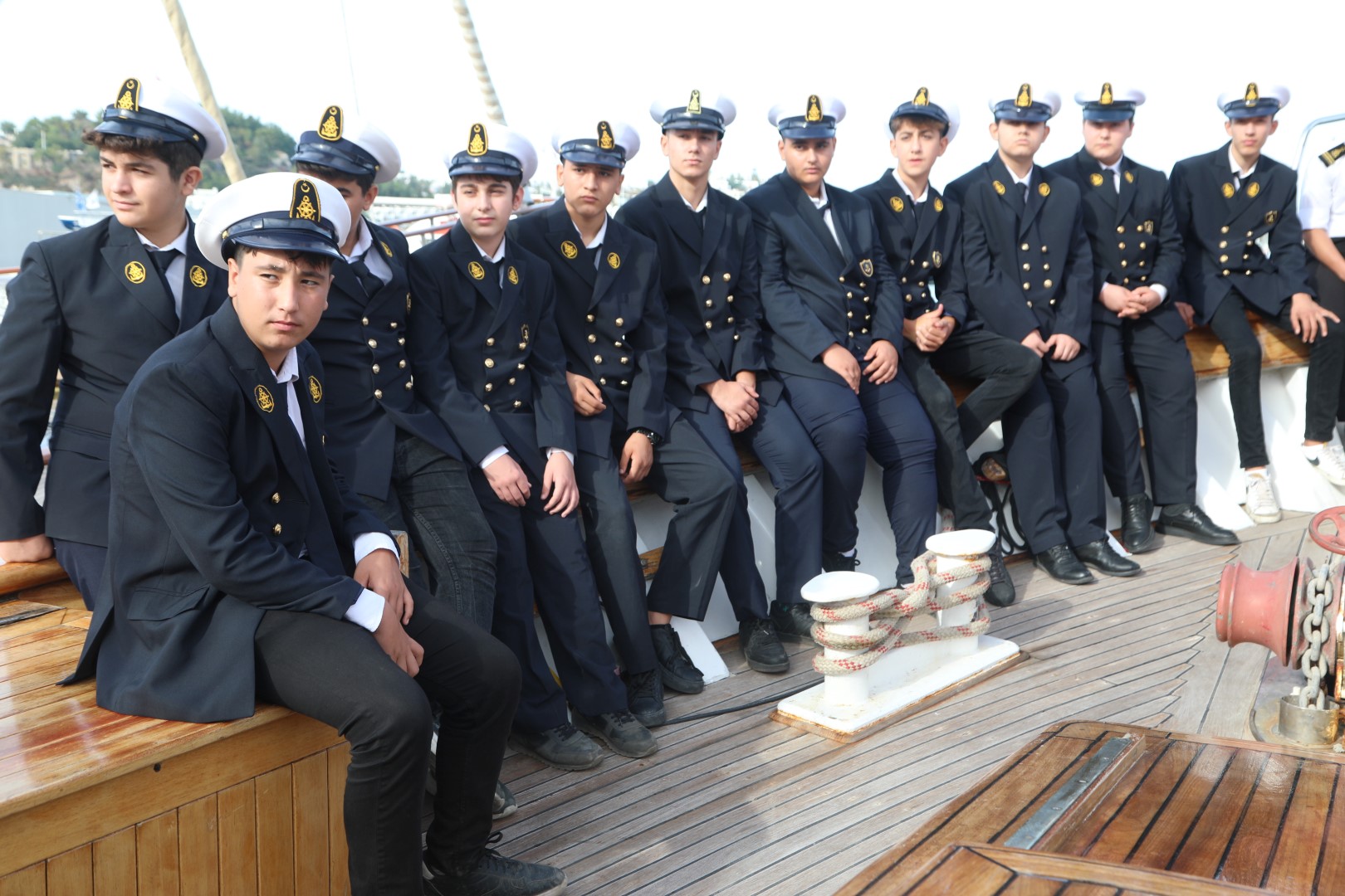 Öğrencilere Bayrak eğitimi