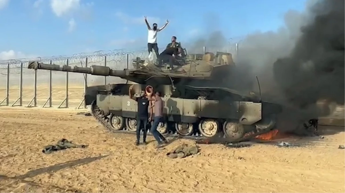 Hamas’ın silahlı kanadı, İsrail’deki polis merkezini ele geçirdi