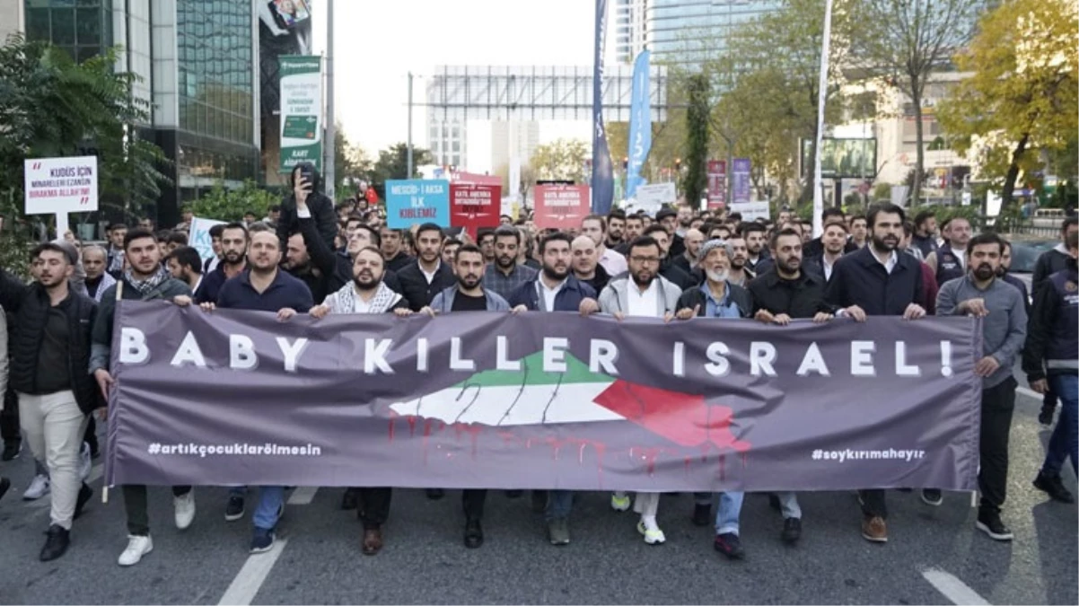 TÜGVA’dan tüm Türkiye’de İsrail protestosu
