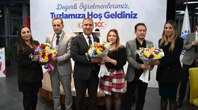 Tuzla’ya atanan 200 öğretmene ‘Hoş Geldiniz’ programı