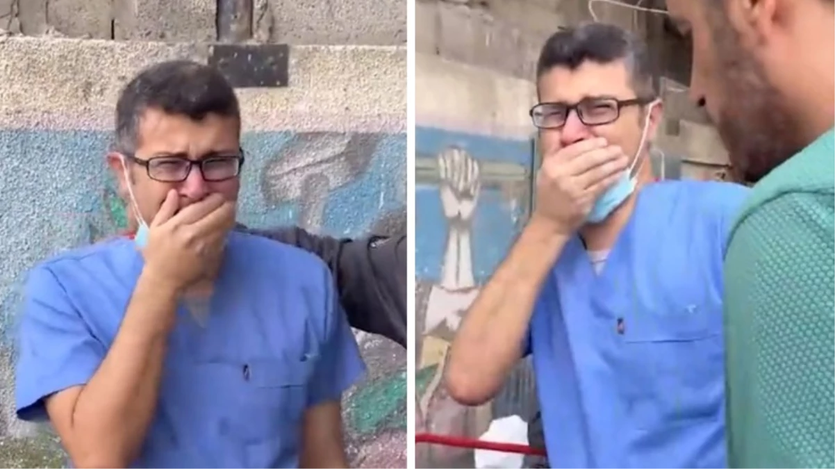 Yaralıları tedavi ediyordu ailesinden gelen acı haberle yıkıldı