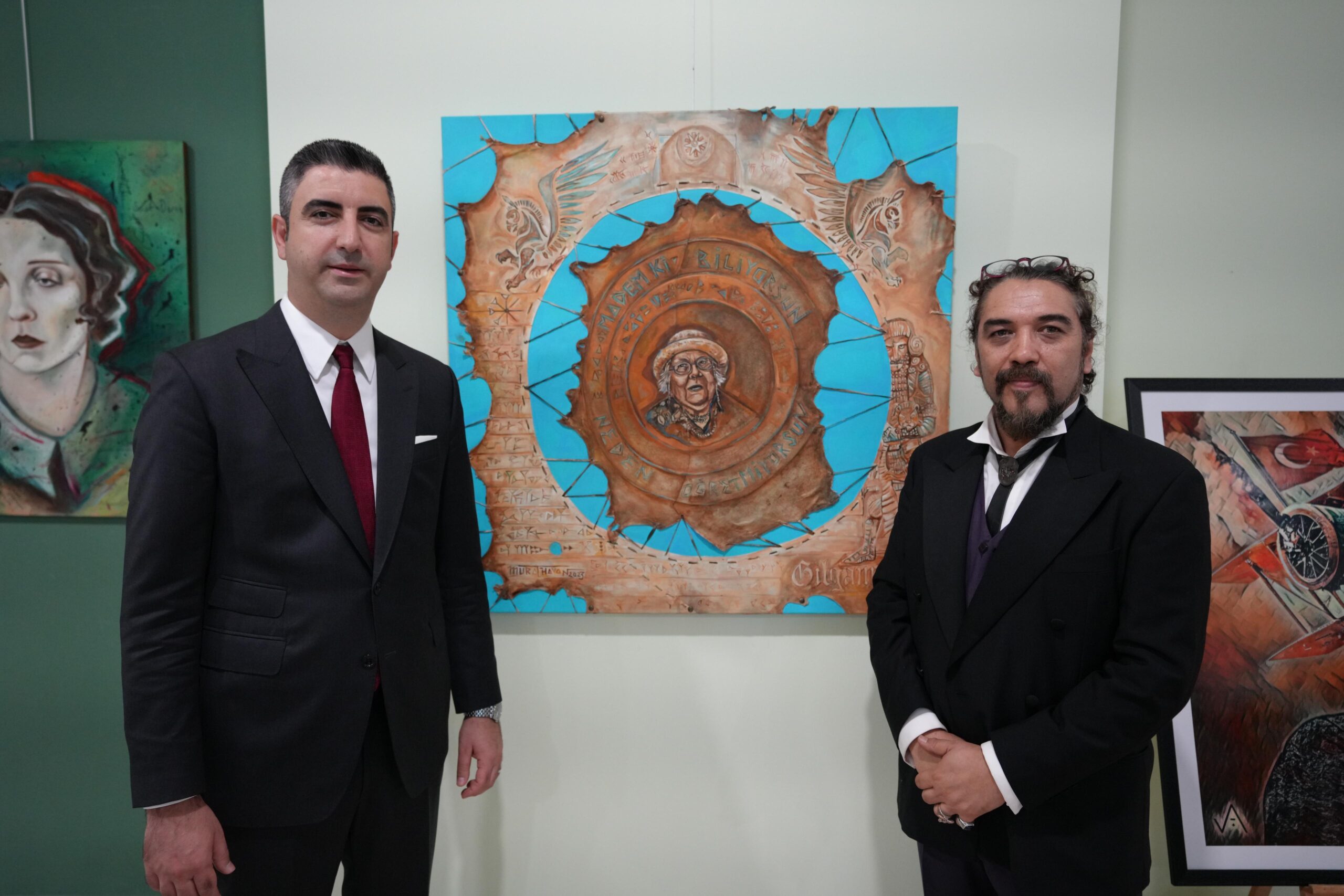 Türkiye’nin İlkleri Miras Resim Sergisi Kartal’da açıldı